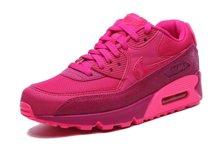 耐克/NIKE  Air Max 90 GS女子运动气垫跑步鞋724855-004