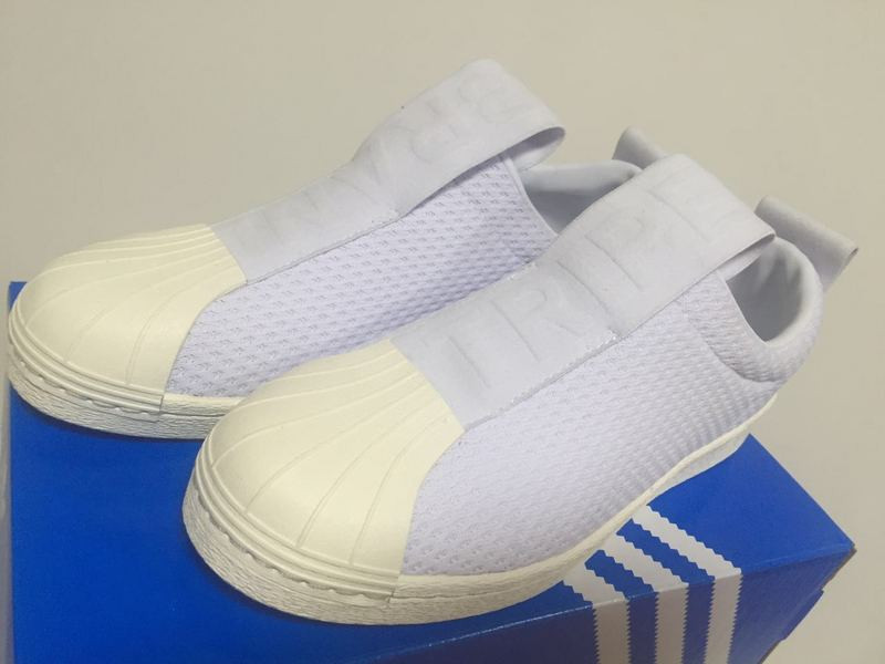 阿迪达斯/ADIDAS 阿迪达斯 SuperStar BW3S一腳蹬 休闲鞋