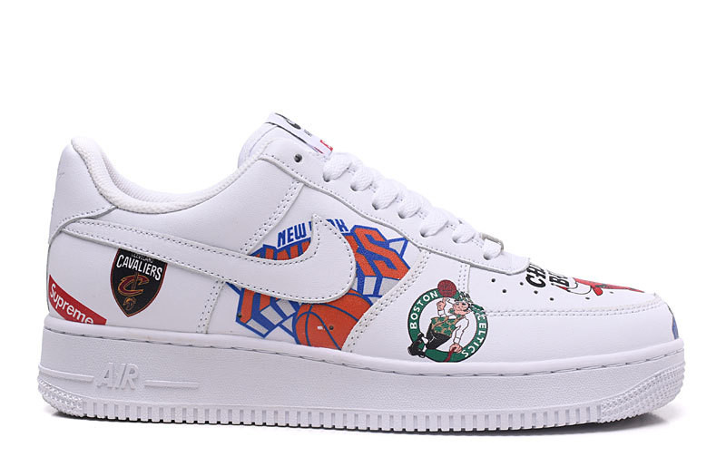 耐克/NIKE Nike Air Force AF1 三方联名 低帮Supreme x NBA