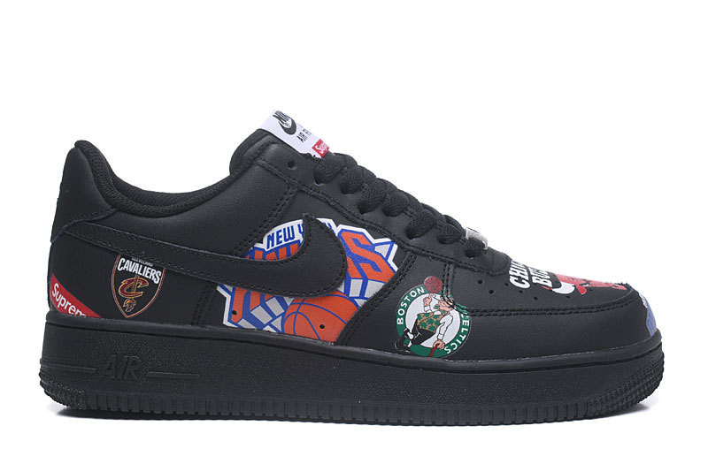 耐克/NIKE Nike Air Force AF1 三方联名 低帮Supreme x NBA