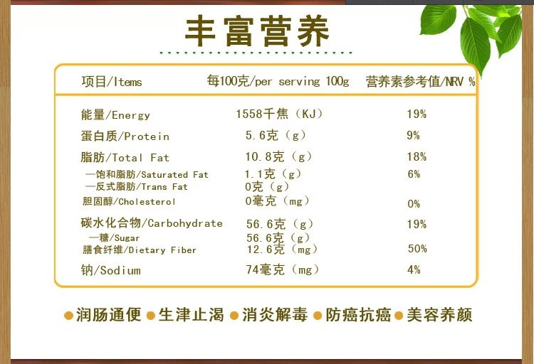 越南越鸿菠萝蜜 250克/包