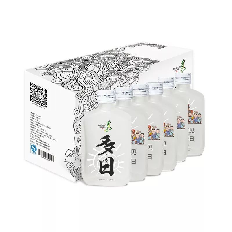 【全国包邮】新品上市，内蒙古多日白酒100ml，多日不见先喝多日酒。