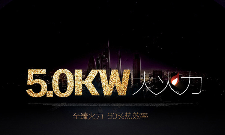 帅康（Sacon）QA-E5-68G 五环精火5.0KW大火力 一级能效不锈钢燃气灶