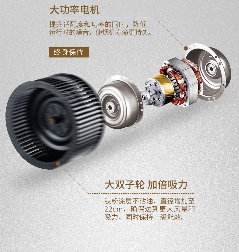 帅康（Sacon）MD01+35G 经典中式免拆洗烟机搭配不锈钢大火力燃气灶套装