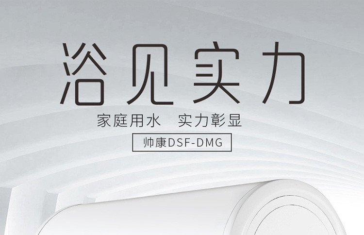 帅康（Sacon）DSF-60DMG 高端防电墙 2000W速热一级能效 智能微电脑电热水器60L