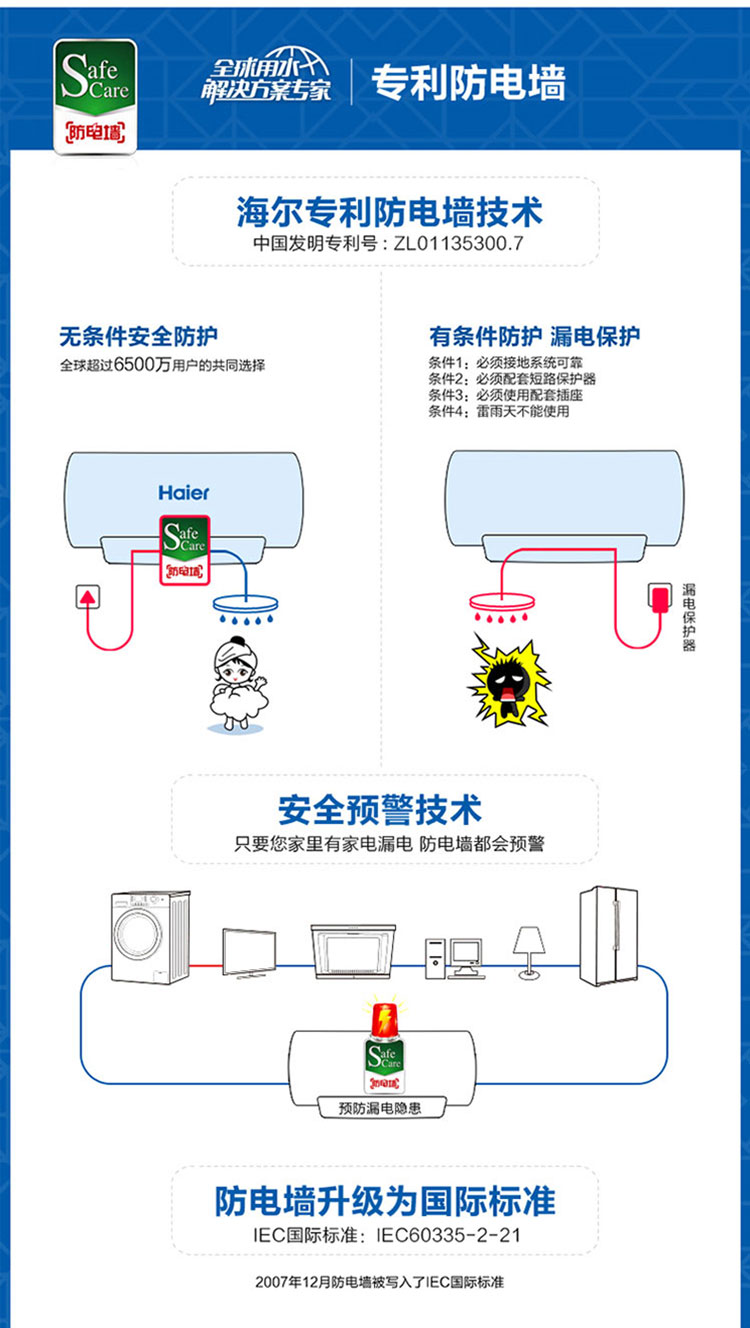 海尔电热水器 EC6002-R5