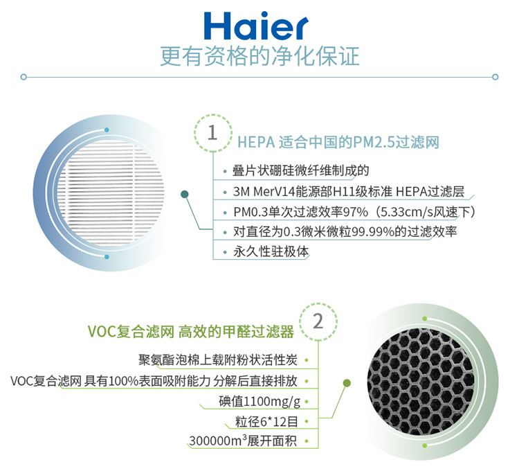 海尔/HAIER 海尔 空气类产品 空气净化器 WKJ-103W