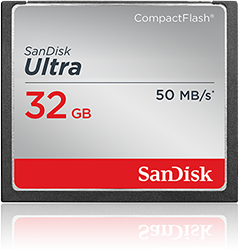 闪迪（SanDisk）32GB 333X 至尊高速CF存储卡（读速50Mb/s）