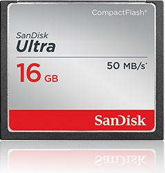 闪迪（SanDisk）至尊高速CompactFlash存储卡 16GB