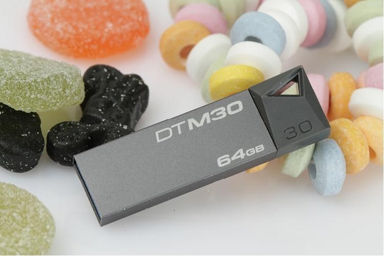 金士顿（Kingston）DTM30 64GB USB3.0 精致炫薄金属U盘