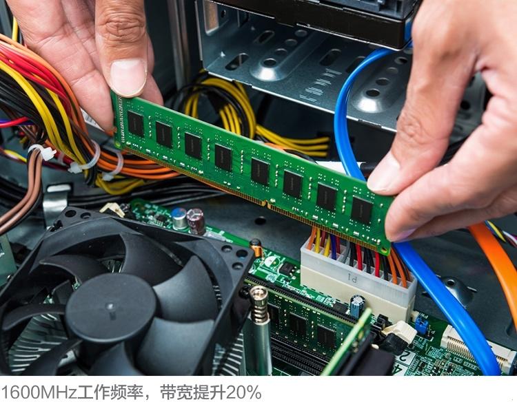 金士顿(Kingston)低电压 DDR3 1600 8GB 台式机内存