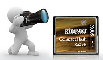 金士顿（Kingston）32GB 600X CF存储卡