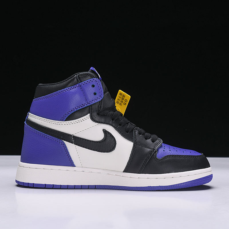 Nike Air Jordan 1 Green Purple AJ1 黑紫新黑绿脚趾 休闲男女情侣鞋