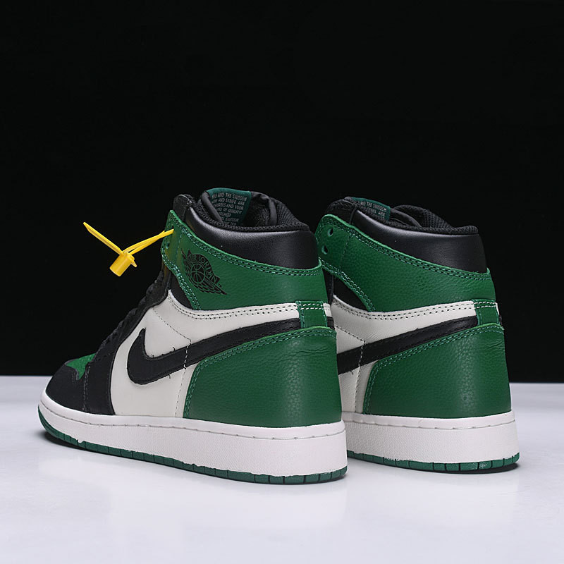 Nike Air Jordan 1 Green Purple AJ1 黑紫新黑绿脚趾 休闲男女情侣鞋