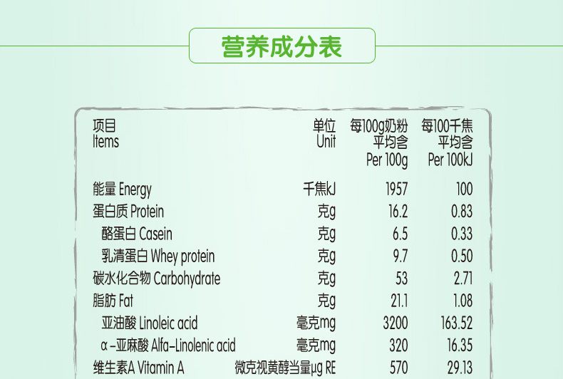 蒙牛瑞哺恩 有机幼儿配方牛奶粉 三段 12-36个月3段婴儿800g