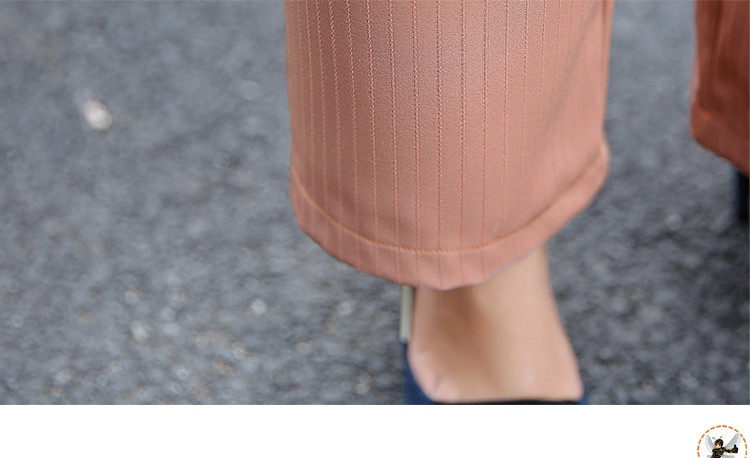2017年春季韩版百搭甜美时尚套装/套裙长袖纯色V领上衣+显瘦修身纯色长裤