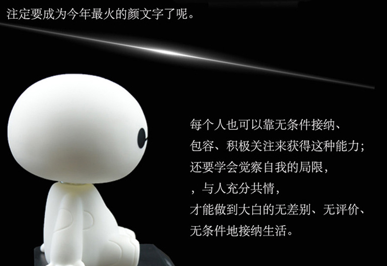 汽车摆件 超能陆战队 大白Baymax 车载摆件车饰 摇头公仔玩具