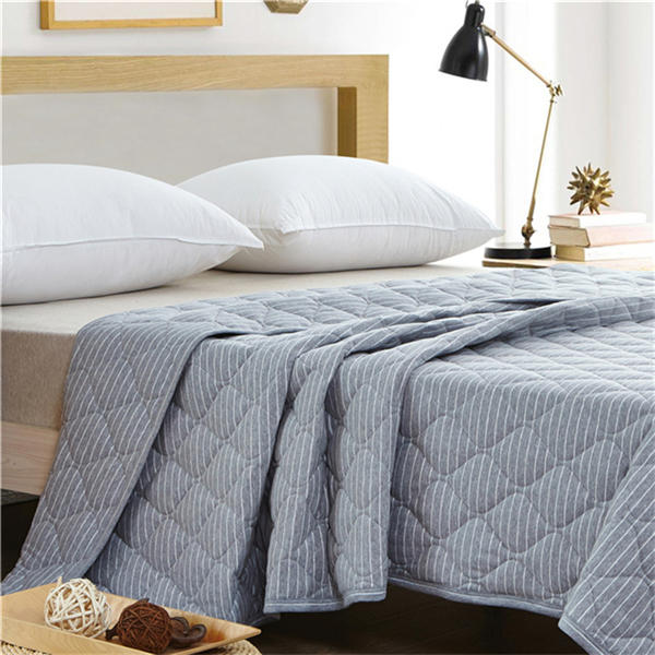 欧的家纺纯棉针织棉夏被全棉空调被1.5-1.8米床铺