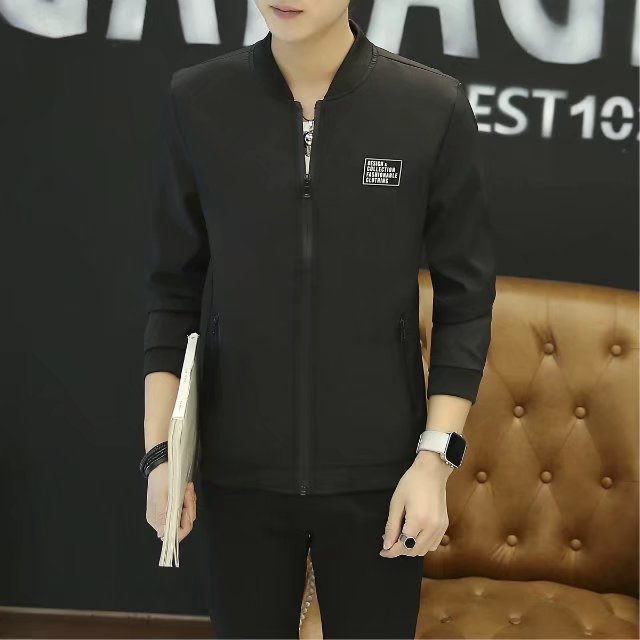 外套男2017新款潮流韩版修身休闲学生帅气棒球服男装夹克