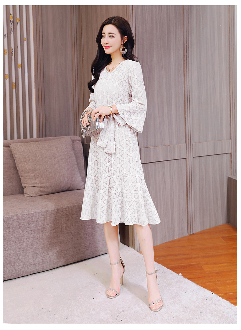 气质舒适优雅修身显瘦韩版2018年夏季简约纯色连衣裙