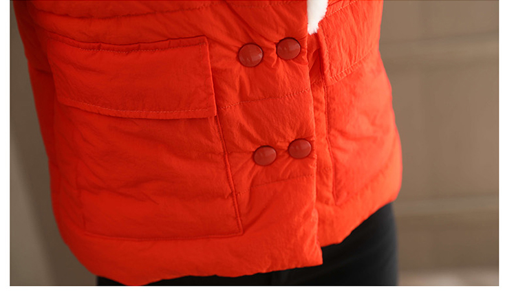 女式小棉袄短款韩版2017冬季新款时尚修身百搭小棉衣冬装加厚棉服