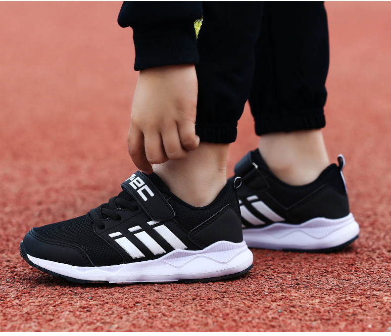 儿童鞋子 2018春秋韩国女童运动鞋透气男童休闲鞋跑步鞋