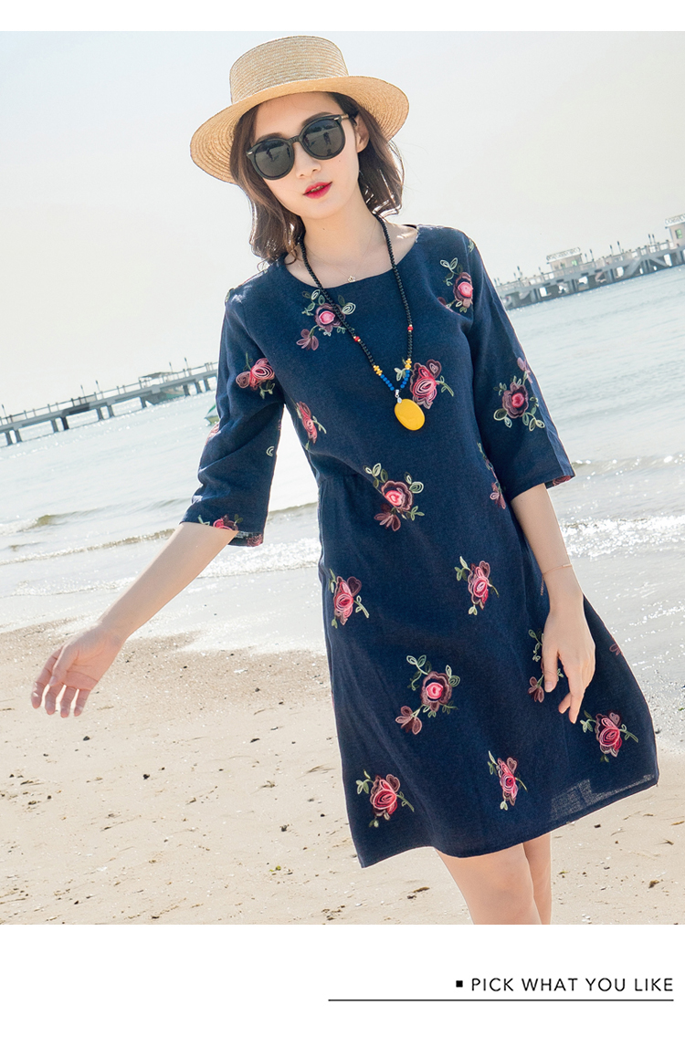 2018年夏季连衣裙时尚唯美韩版修身显瘦气质百搭可爱