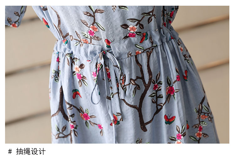 连衣裙2018年春季中长款韩版时尚潮流简约气质显瘦舒适美观