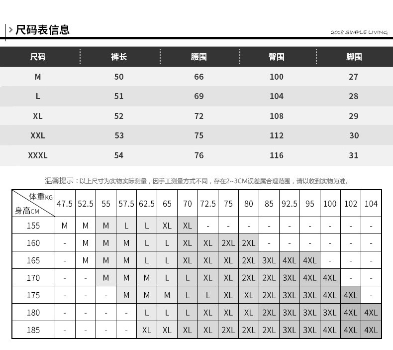 夏季时尚潮牌青春流行潮2018年中腰裤薄款休闲修身青少年免烫处理