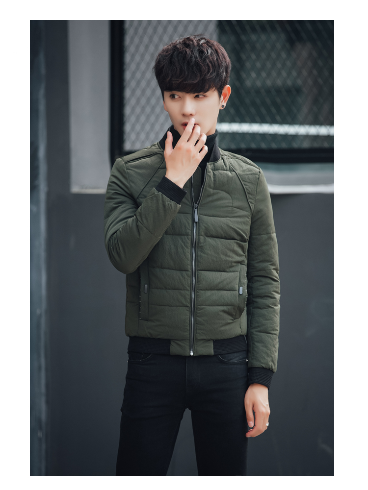 棉衣百搭气质修身显瘦甜美韩版长袖短款街头时尚青春活力2017年冬季