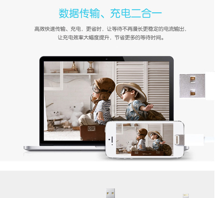 苹果 充电器/数据线 充电套装 适用于iPhone6s/5s/ipadmini 4/iPad air