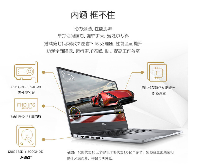 戴尔（DELL）Ins15-1545 15.6英寸 微边框笔记本电脑（NVIDIA GeForce