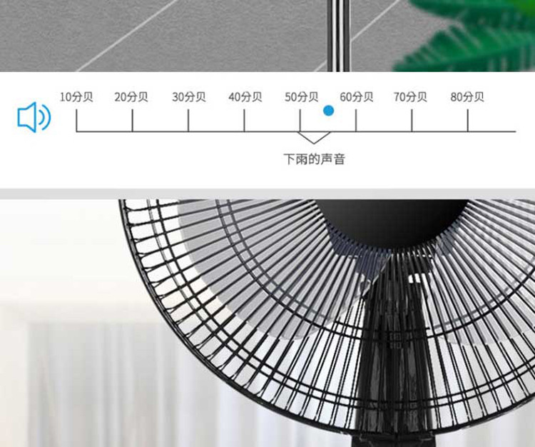 【清凉一夏】美的（Midea）电风扇家用风扇立式电扇宿舍工业机械台式静音落地扇FSA30YA