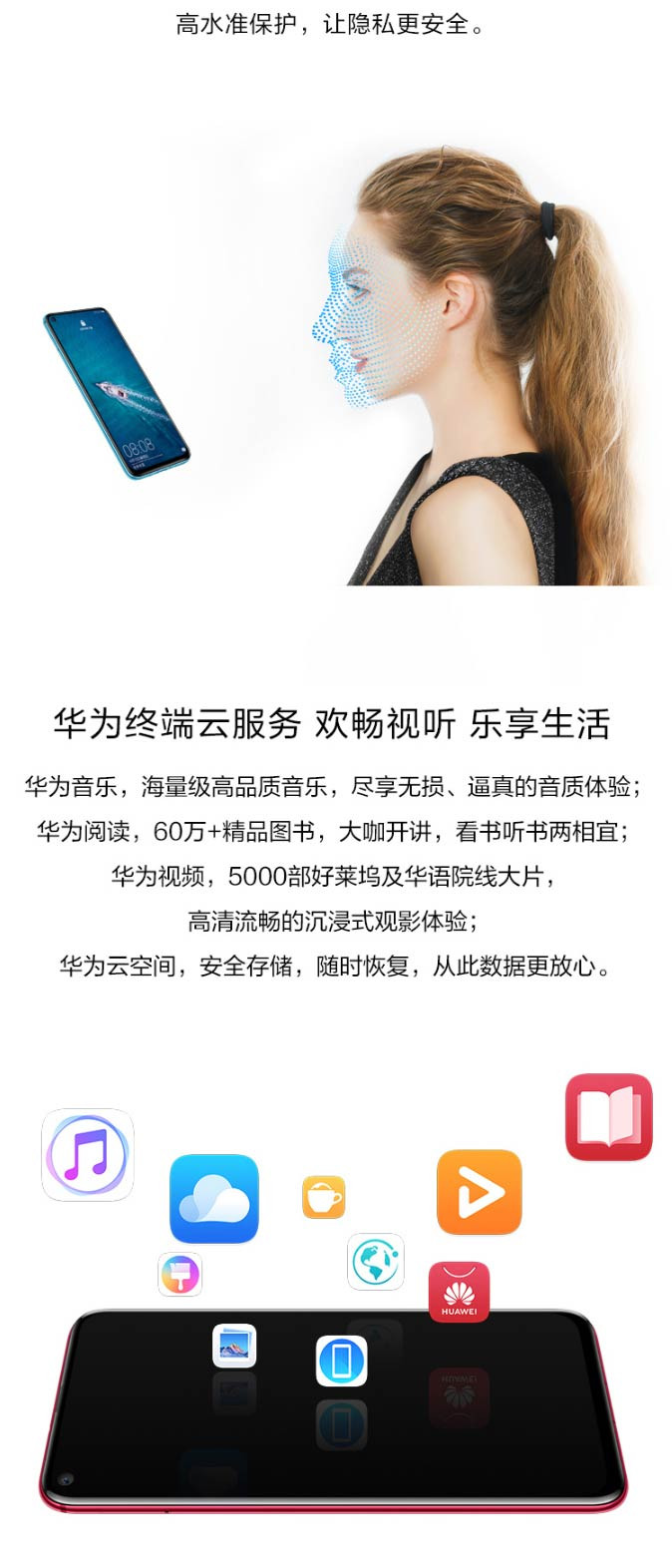 华为 HUAWEI nova 4 2000万超广角三摄6GB+128GB