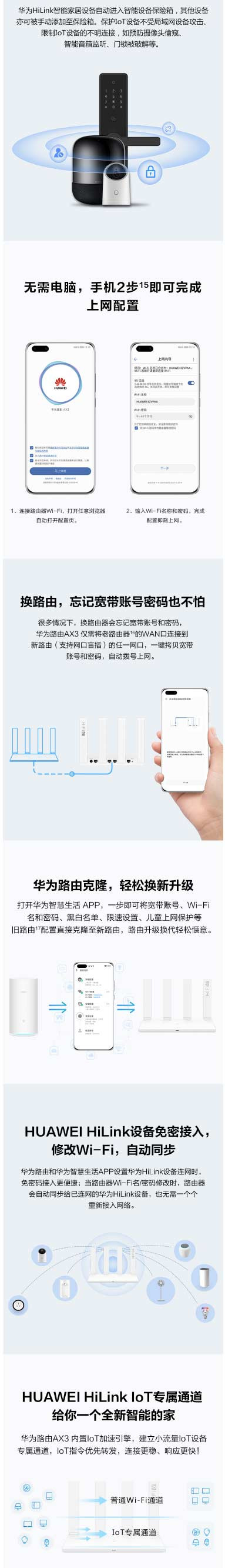 华为/HUAWEI 华为路由AX3