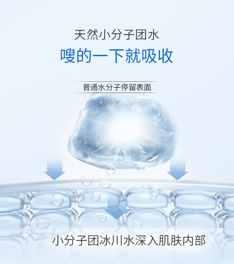 水密码/WETCODE 冰川矿泉经典补水三件套（洁面100g+护肤水120ml+乳液120ml）