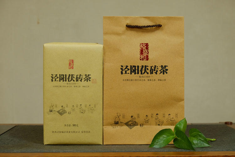 保健 手筑茶砖 900g