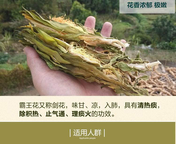 肇庆馆 鼎湖堂 霸王花+莲子 特色土产 650g