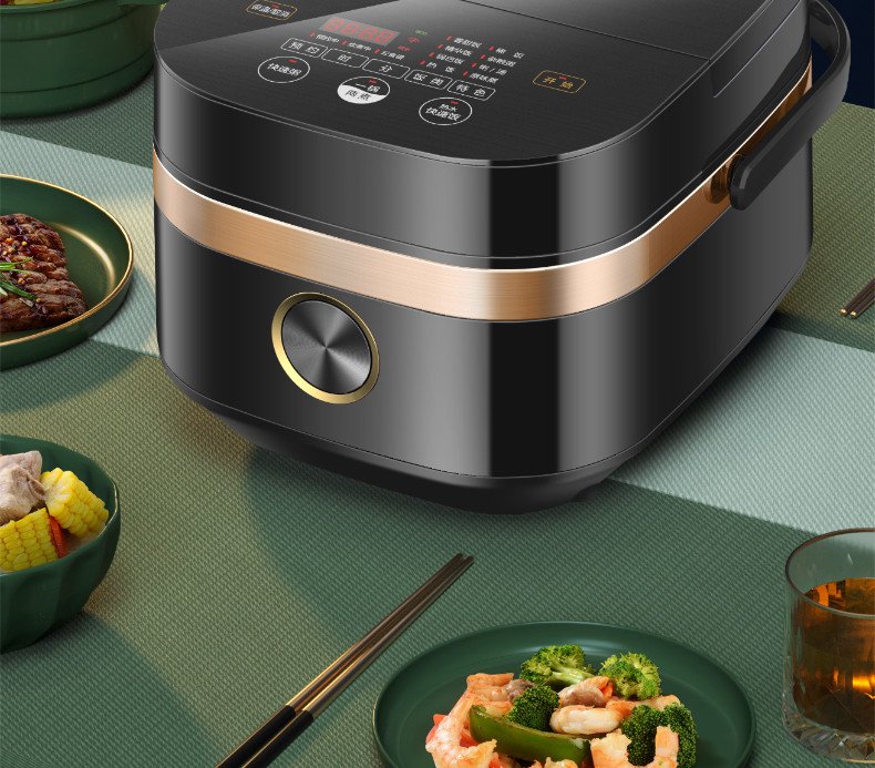 美的/MIDEA 4L电饭煲低糖IH电磁加热触摸操控智能24小时预约MB-HS4006Pro升级款