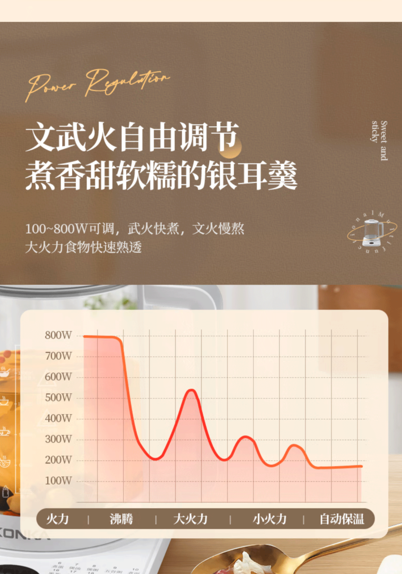 康佳/KONKA 养生壶家用多功能恒温花茶壶【标准款】1.8L智能预约KYSH-1806E-W