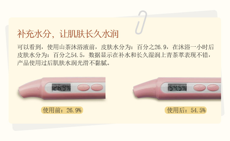 青茶萃 山茶籽精华沐浴液500ML沐浴乳/露 滋润护肤 山茶古方新国货 天然植物配方