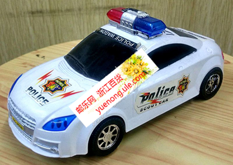 【浙江百货】555-7盒装特警战车万向带灯光音乐LH F2387