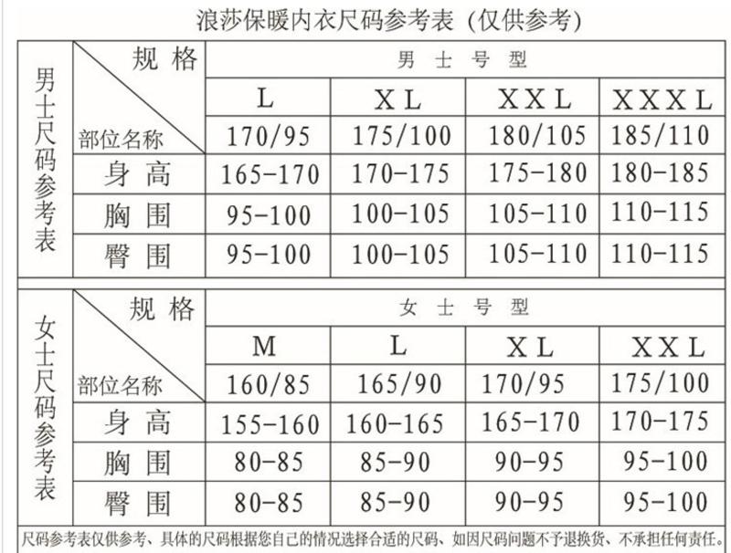 【浙江百货】zj浪莎内衣 男女结婚大红色本命年秋衣秋裤套装 鸿运吉庆棉薄LY