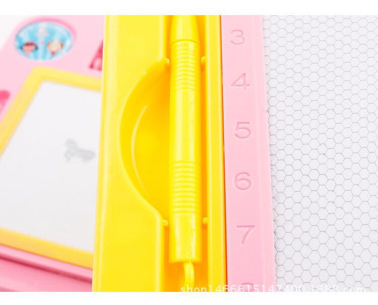【浙江百货】8801儿童画板磁性彩色大号写字板宝宝幼儿园涂鸦画画板家用画写板玩具