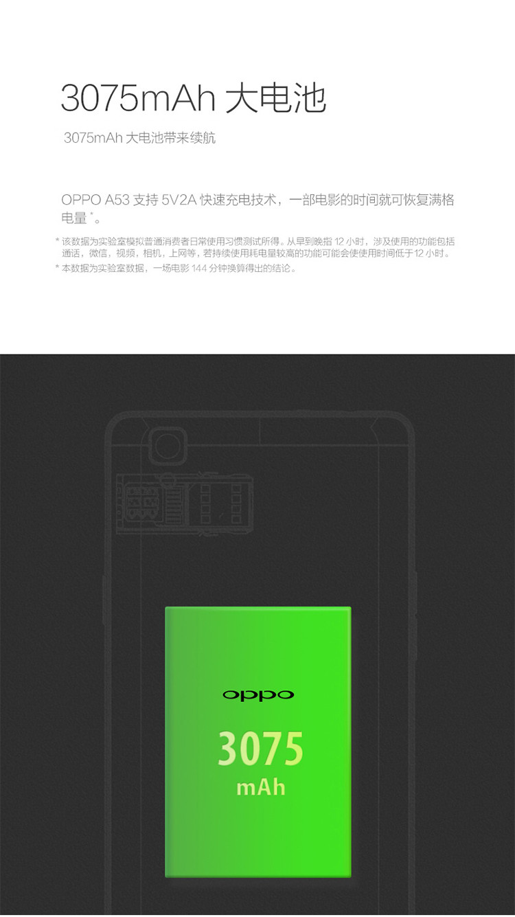 OPPO A53 移动4G手机