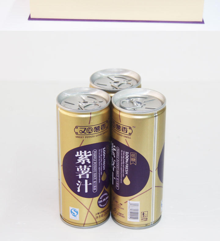 买一送一还包邮天然健康馈赠佳品紫薯汁礼盒装245ml*12