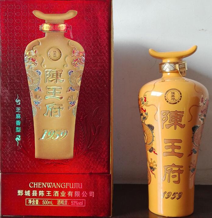 鄄城 陈王府1959白酒 53度 1*6瓶/箱