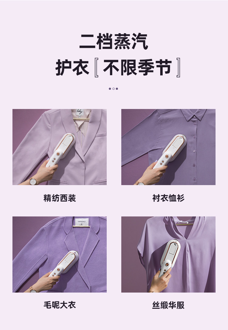 大宇 手持挂烫机家用小型蒸汽熨斗便携式平烫熨衣服神器 HI-029