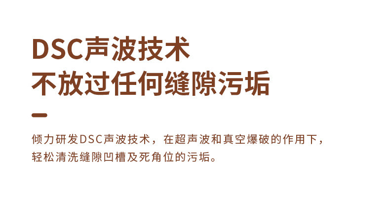 大宇 超声波清洗机家用眼镜清洗器手表首饰清洗机 C1