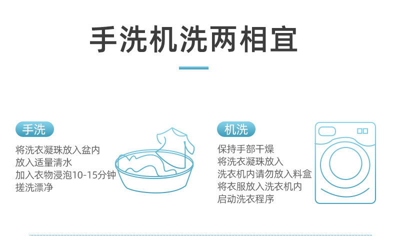 蓝漂(Lampure) 留香三合一强力去污去异味浓缩洗衣凝珠